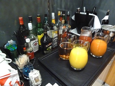 Austrian Airlines lounge in Vienna Non-Schengen Senator Lounge June 2011