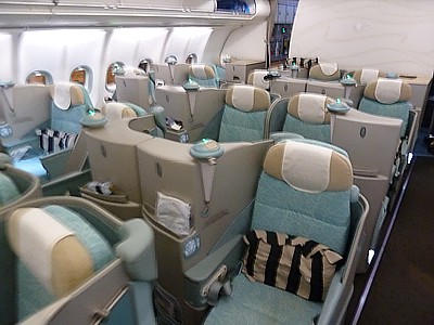 Etihad Airways Business Class