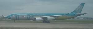 British West Indies Airlines A340 LHR August 02